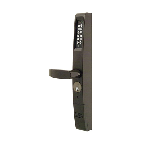 EFORCE-150 KEYPAD DARK BRONZE AR MS LOCKS & HOOK BOLTS - Glass Door